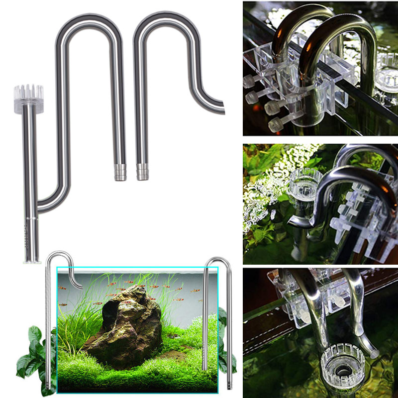 Aquael Filter Fzn - Nieuwe Aquarium Lelie Pijp Rvs Instroom