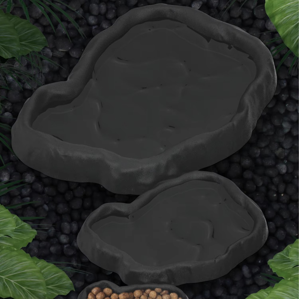 Nieuwe ABS Resin Reptielen Voe - Water Dish Reptile recensie en prijs