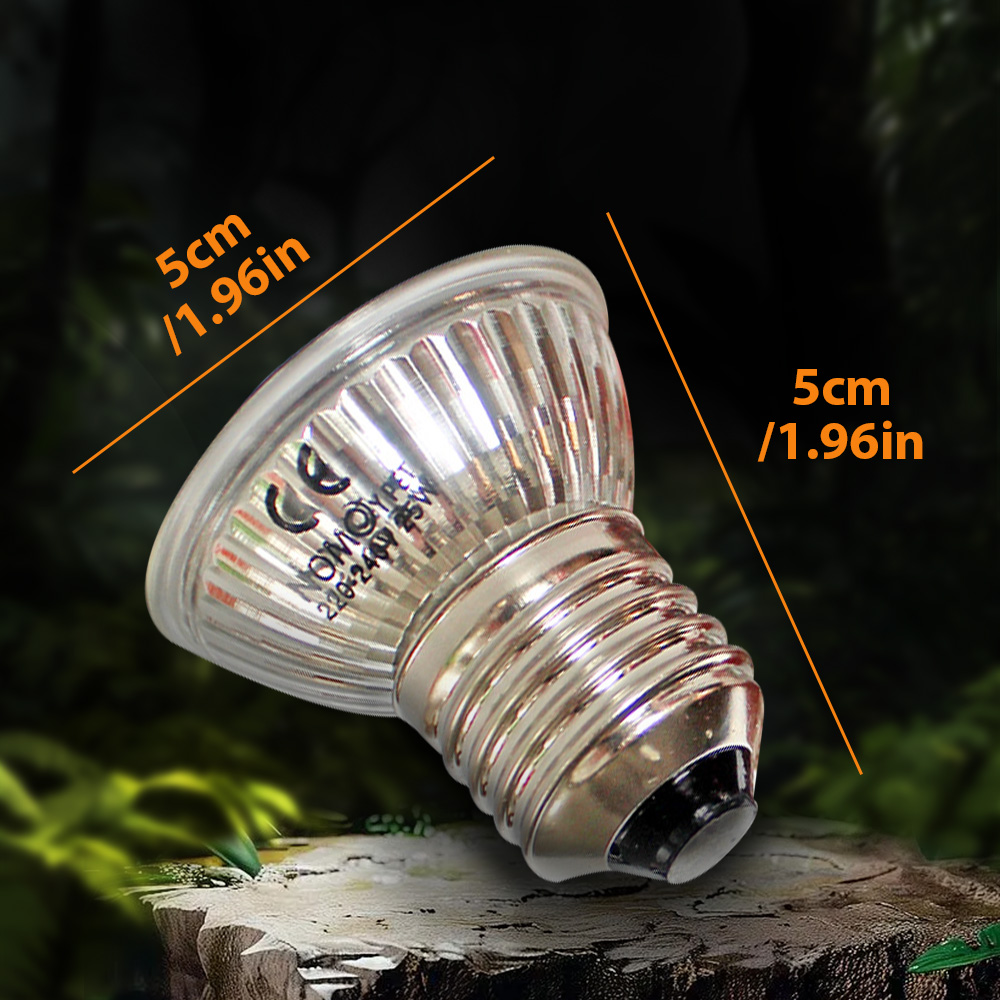 Reptiel UVA UVB 50W Lamp Vitam - Vitamin D3 Reptile recensie en prijs